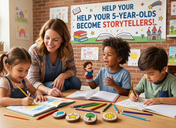The Creative Writing Course: Help Your 5-Year-Olds Become Storytellers!