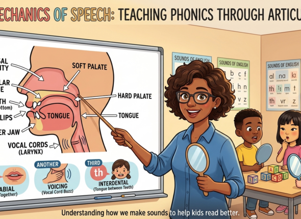 The Mechanics of Speech: Teaching Phonics Through Articulators