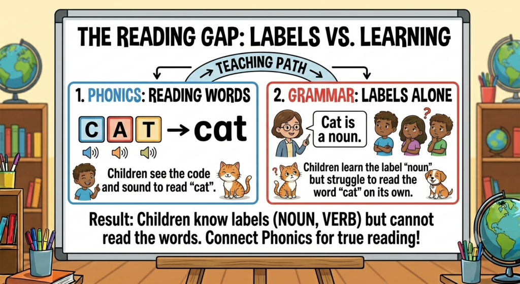 Reading gap