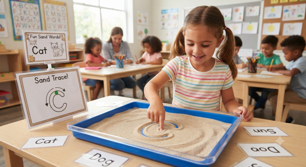 Drawing in Sand