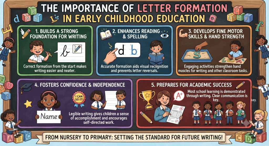 The Importance of Letter Formation in Early Childhood Education