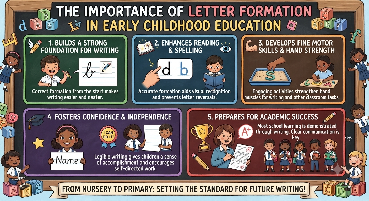 The Importance of Letter Formation in Early Childhood Education