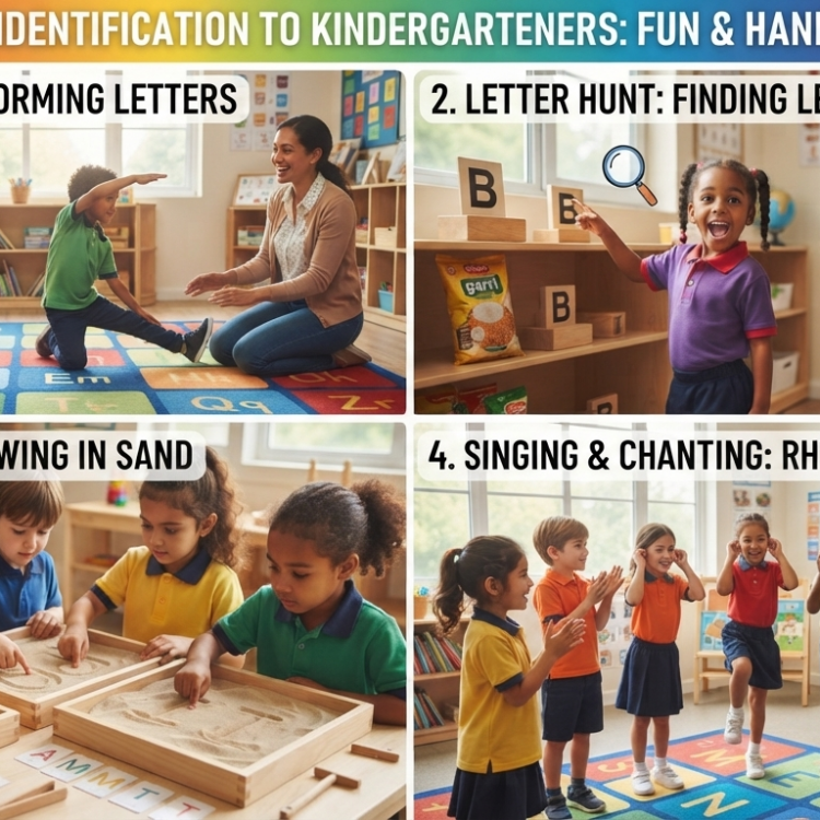 Teaching Letter Identification to Kindergarteners