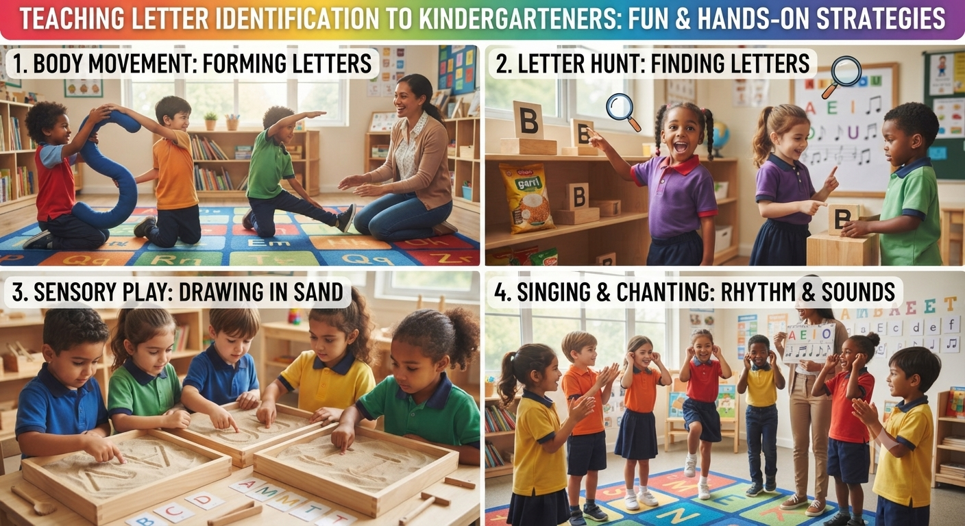 Teaching Letter Identification to Kindergarteners