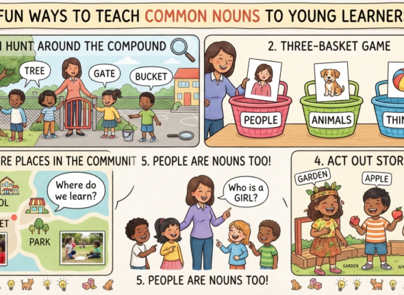Fun Ways to Teach Common Nouns to Young Learners
