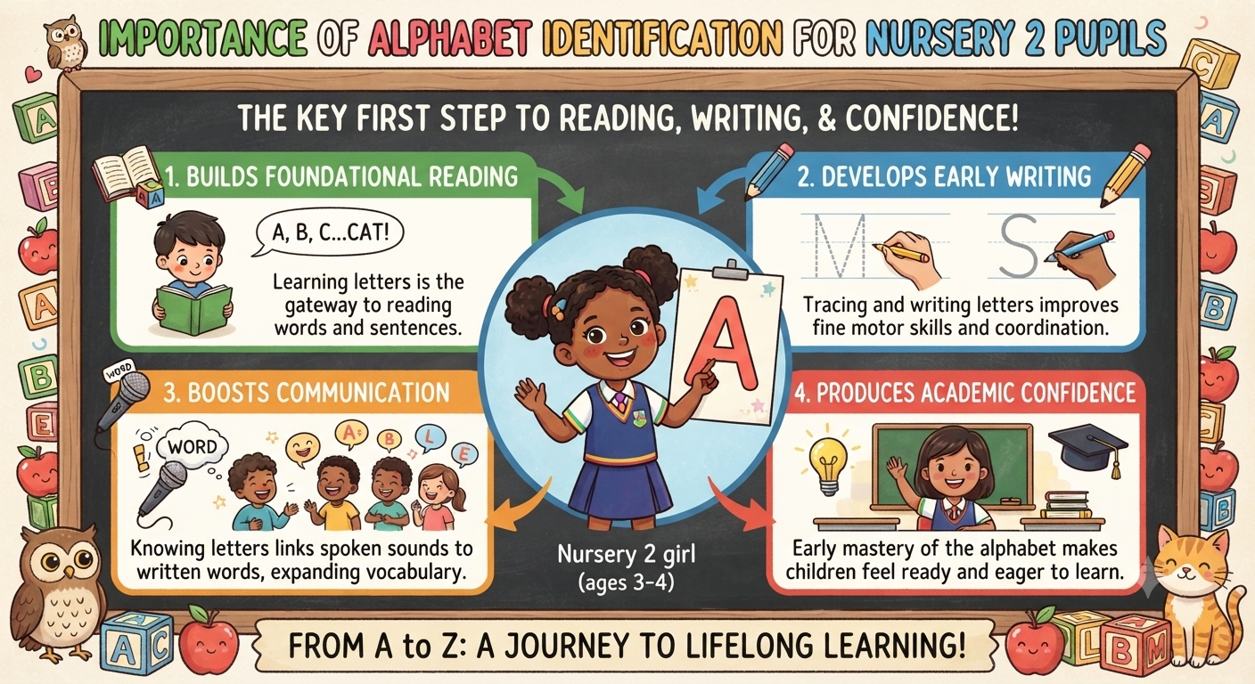 Importance of Alphabet Identification for Nursery 2 pupils
