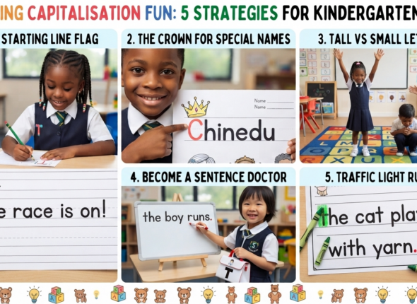 Effectively Teaching Capitalization to Kindergarteners