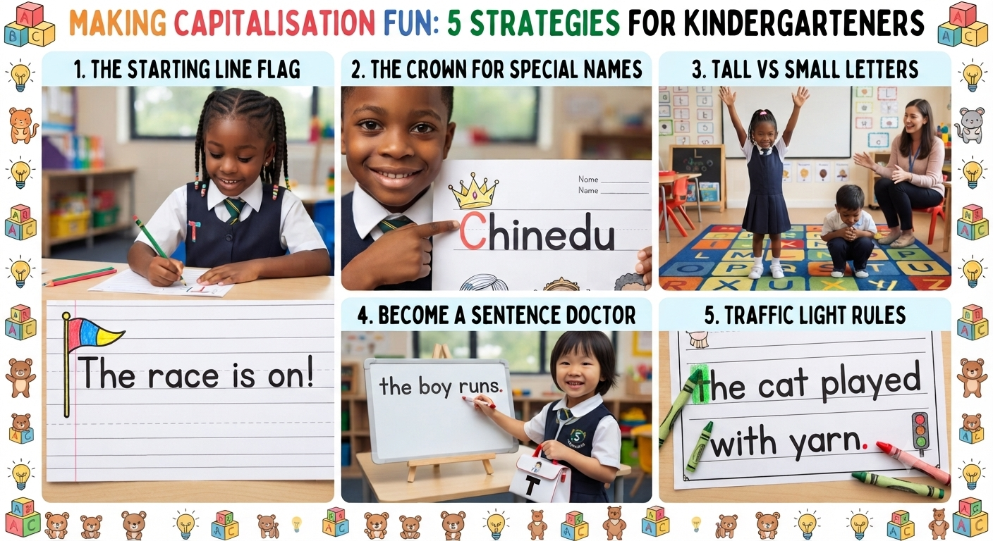 Effectively Teaching Capitalization to Kindergarteners