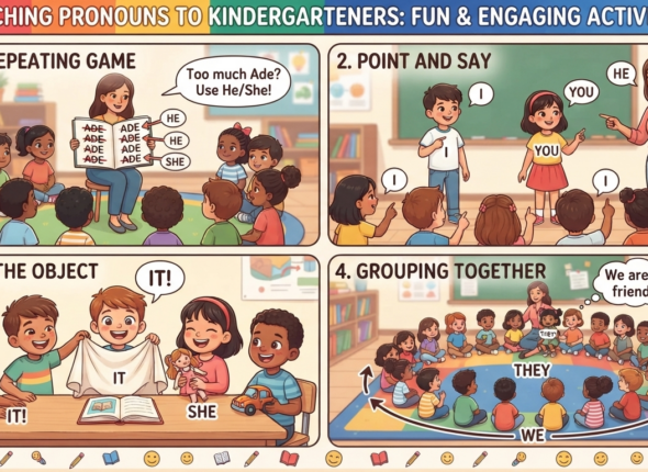 Teaching Pronouns to Kindergarteners