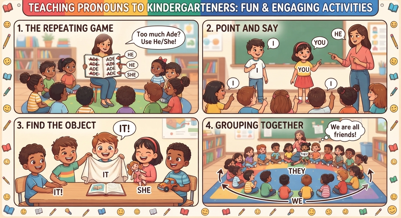 Teaching Pronouns to Kindergarteners