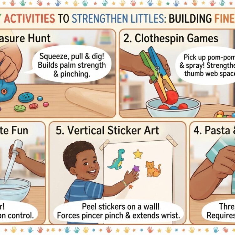 5 Playful Ways to Build Strong Little Hands for Writing