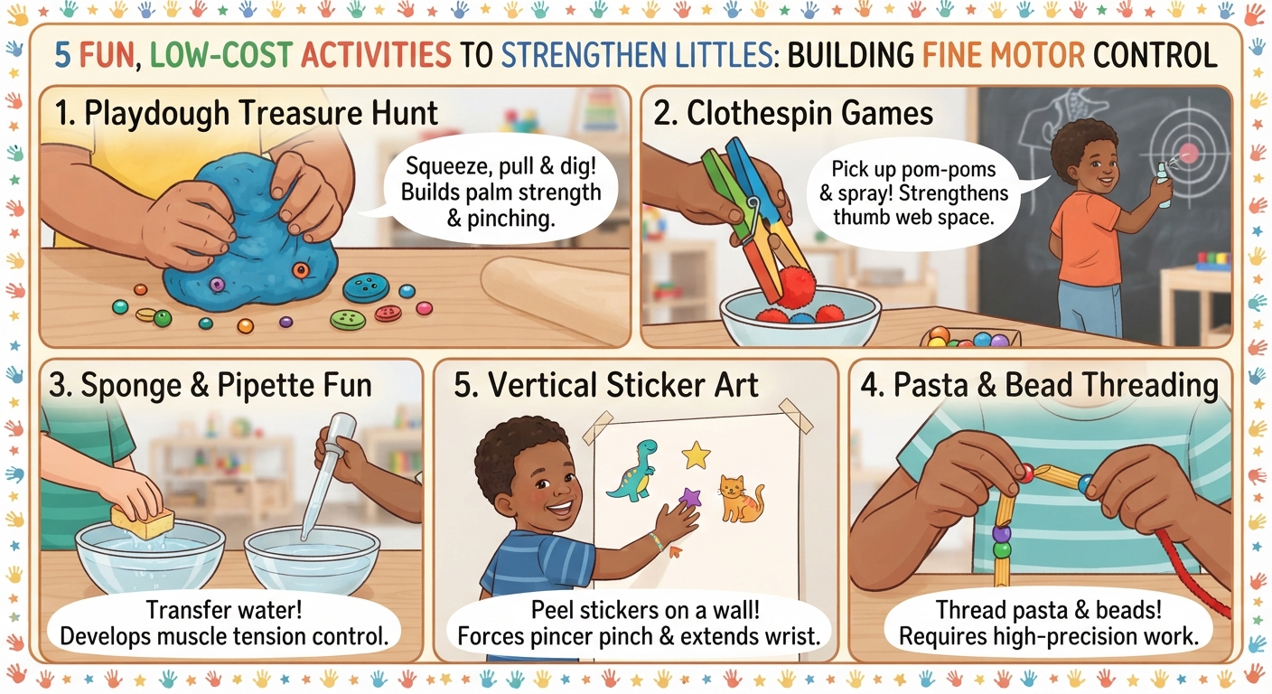 5 Playful Ways to Build Strong Little Hands for Writing