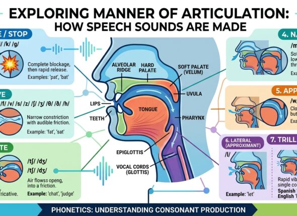 manner of articulation