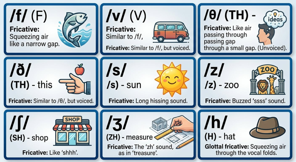 FRICATIVES